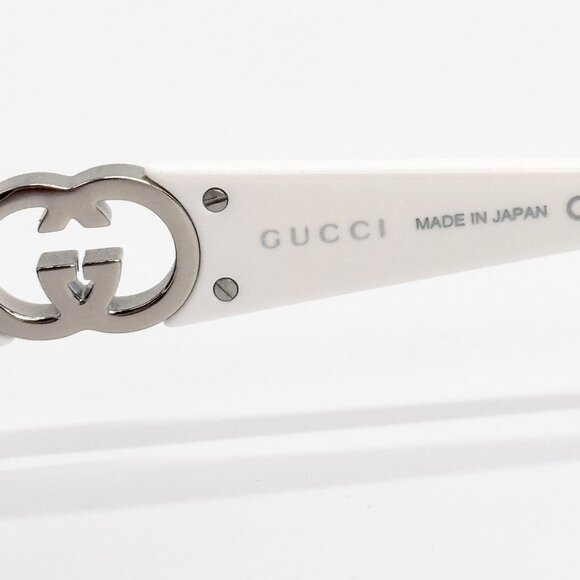 NEW GUCCI SUNGLASSES GG1661S 003 WHITE WOMEN EYEWEAR GUCCI